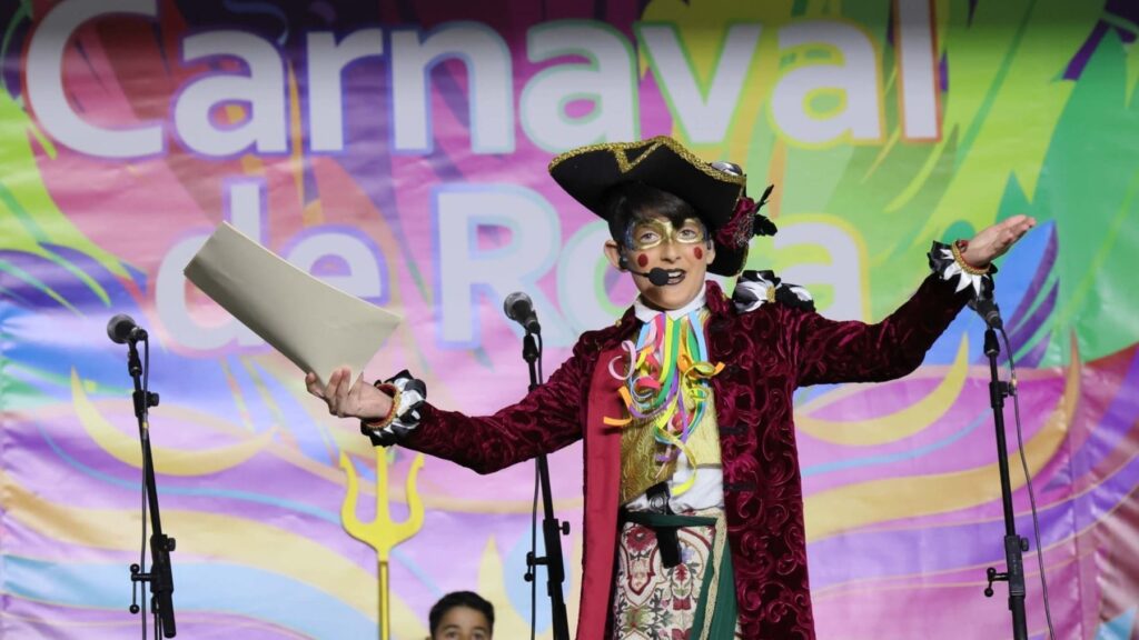 Darío Domínguez emocionó a Rota con su pregón infantil del Carnaval