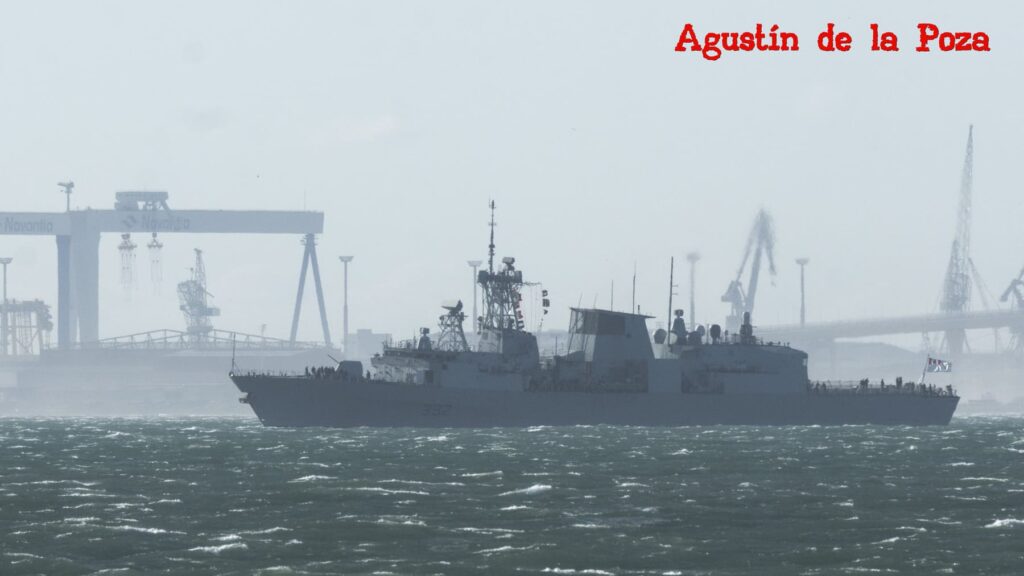 La fragata canadiense Ville de Québec realiza escala técnica en la Base Naval de Rota
