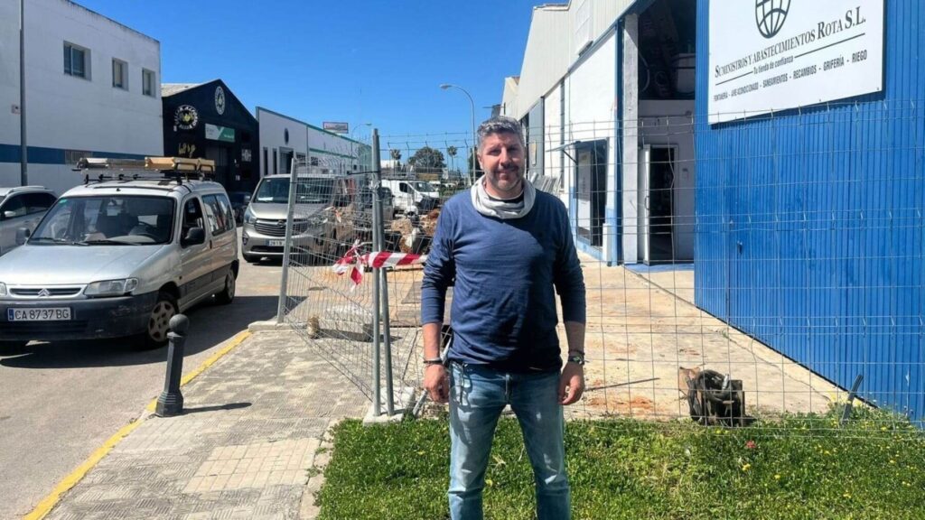Rota inicia la mejora del Polígono Industrial, una obra impulsada por IU+Podemos