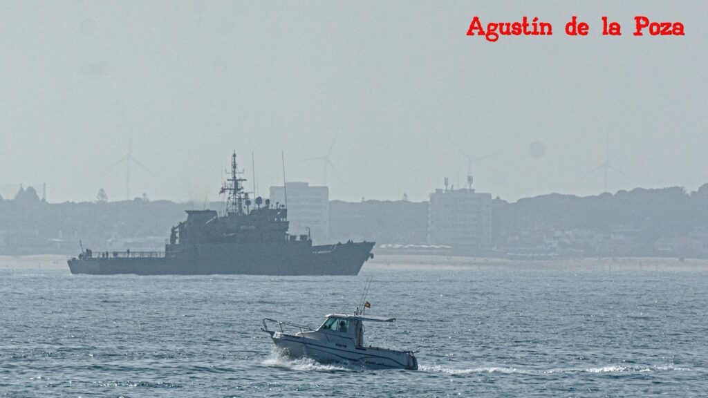   El patrullero Serviola continúa su misión de vigilancia en la Bahía de Cádiz