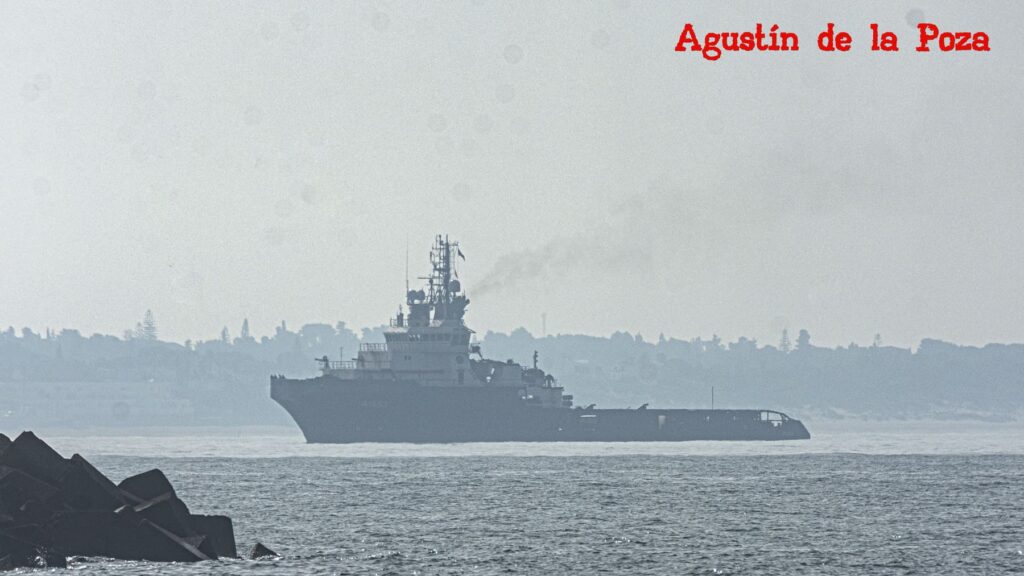 El buque alemán Rügen realiza escala técnica en la Base Naval de Rota