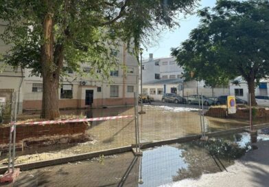 Obra de la barriada San Antonio en Rota