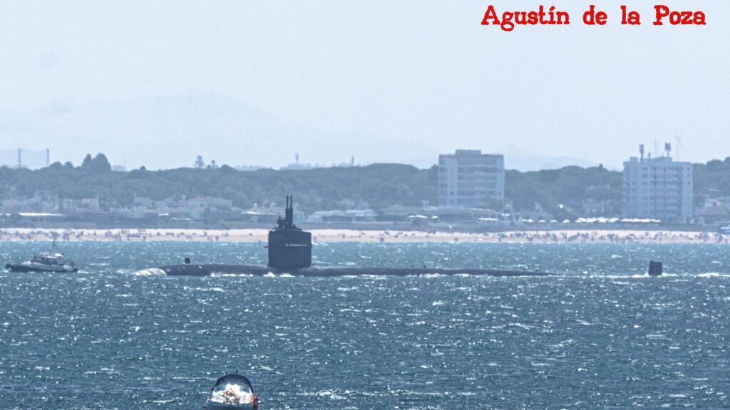El USS Newport News realiza escala operativa en la Base Naval de Rota