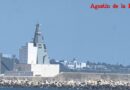 La estructura del CIST de la F-110 ya se encuentra instalada junto al espigón del muelle uno