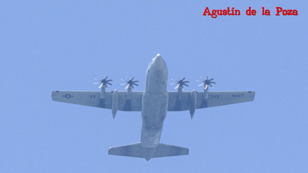 Despega desde la Base Naval de Rota un C-130T del escuadrón VR-62 con rumbo al Mediterráneo