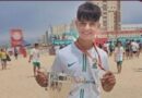 Pablo Sánchez, subcampeón de España con la Selección Andaluza Alevín de Fútbol Playa