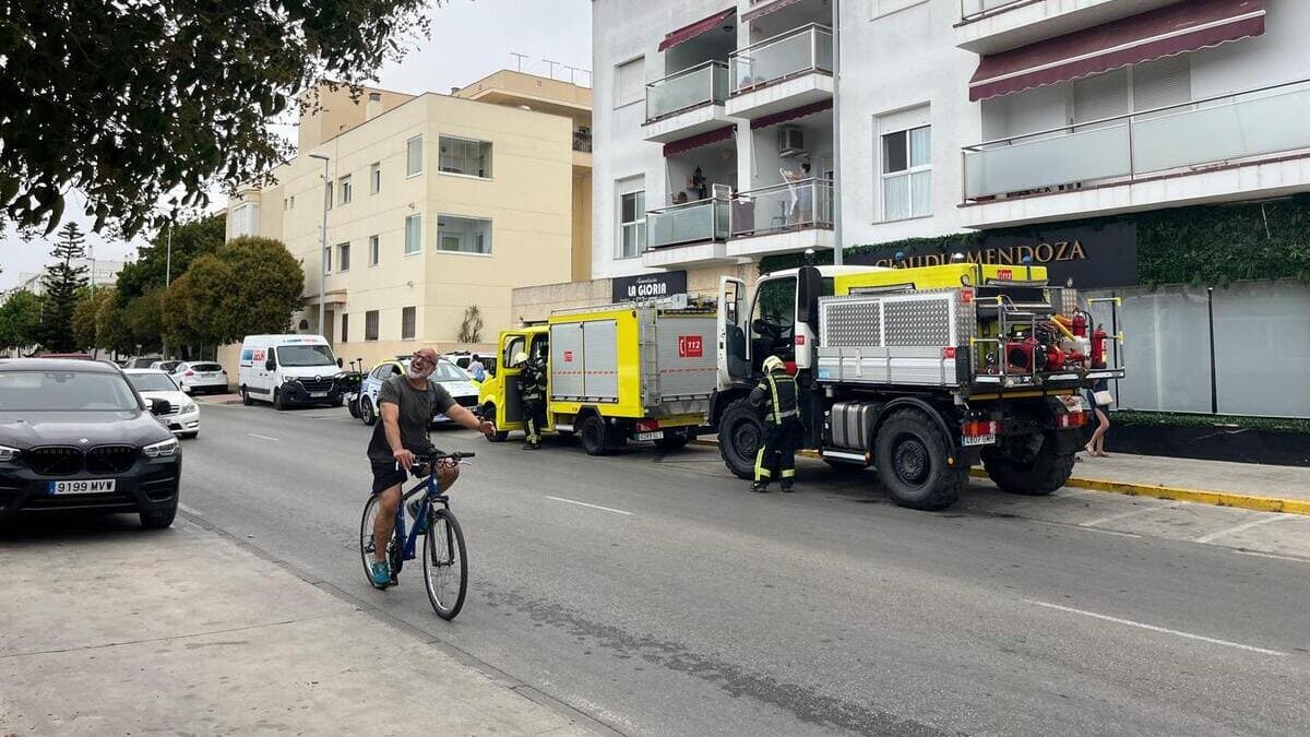 Protección Civil actúa en la zona de La Matea de Rota