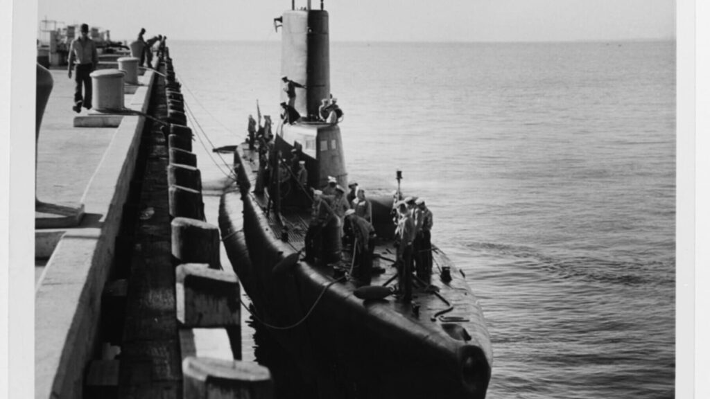 Base Naval de Rota cumple 65 años desde la primera visita del USS Sennet