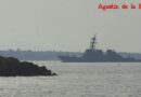 Escala del destructor USS Mitscher en la Base Naval de Rota tras zarpar de Norfolk