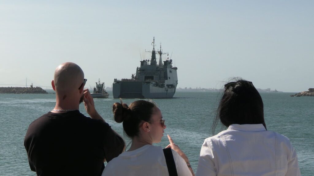 La Armada moviliza 1.230 efectivos en el despliegue internacional Dédalo desde Rota
