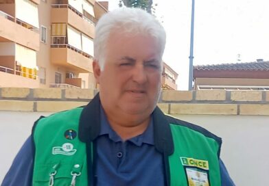 Manuel Luis Mellado, vendedor de la ONCE en Chipiona