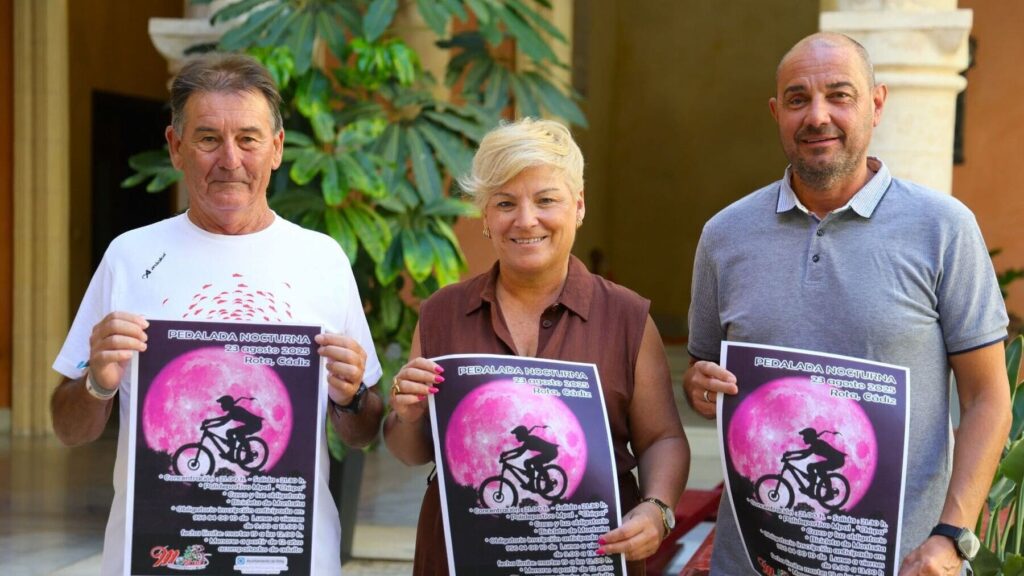 Rota acogerá la II Pedalada Nocturna con un recorrido de 15 kilómetros