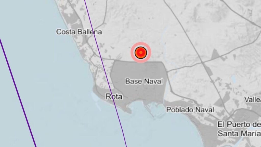Terremoto de 3,1 grados en Rota sin daños ni incidencias