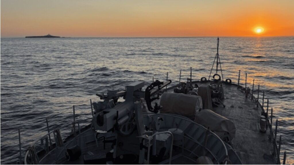 Patrullero Medas de la Armada finaliza misión en el mar de Alborán