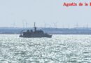 El Sella M-32 de la Armada en la bahía de Cádiz antes de su despliegue OTAN