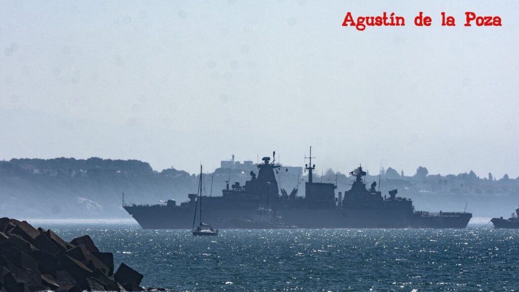 Escala logística de la fragata Brandenburg en la Base Naval de Rota