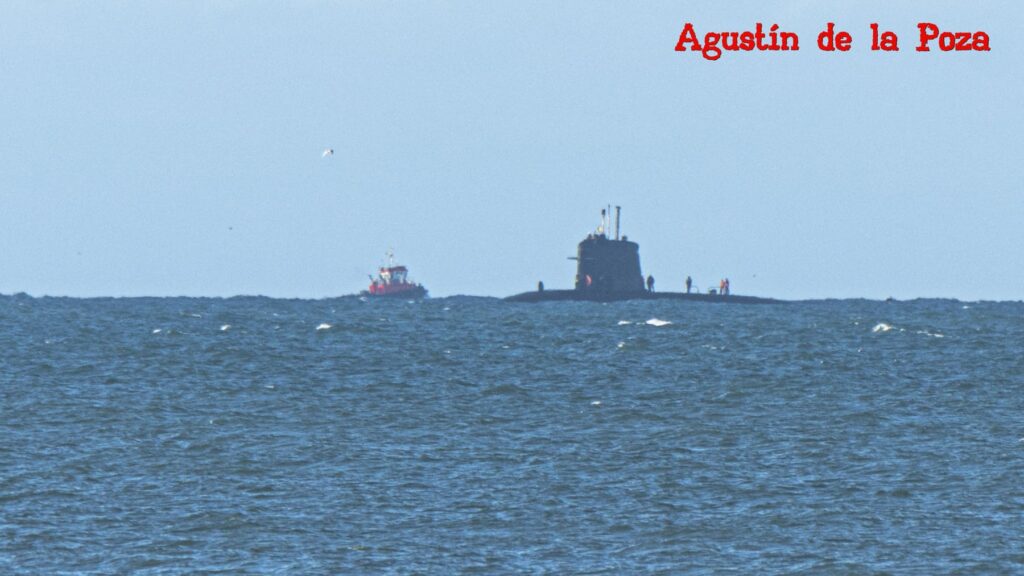El submarino francés Améthyste S605 atraca en la Base Naval de Rota