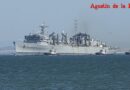 Llegada del USNS Supply a la Base Naval de Rota tras misión en mar del Norte