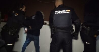 Persecución nocturna en Rota: un joven detenido tras partir coches y resistirse a la Policía