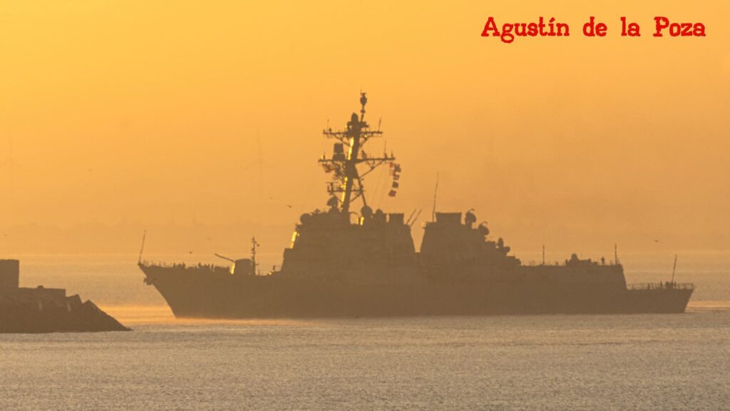 El USS Bulkeley finaliza su misión en Europa y llega a la Base Naval de Rota