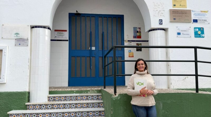 Silvia Bellido, portavoz de Vox en Rota