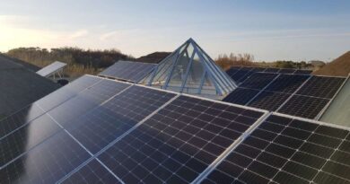 Placas solares - Foto de archivo