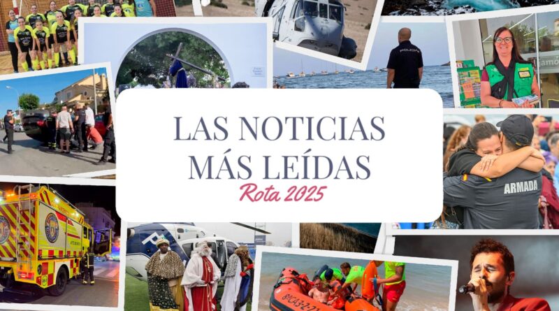 Las noticias más leídas de 2025 en Rota