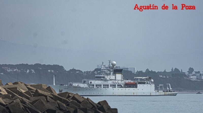 Buques oceanográficos en la Base Naval de Rota