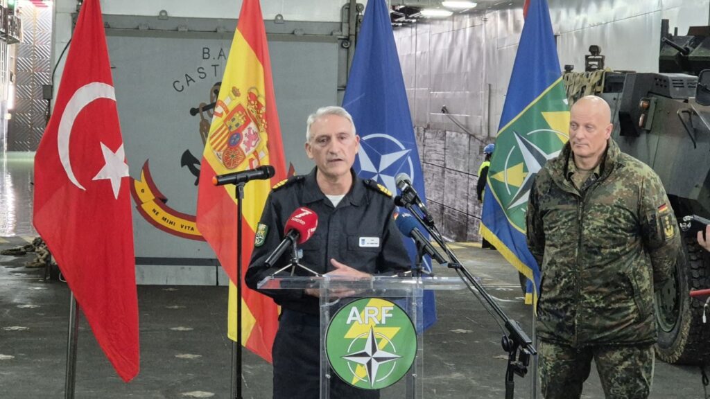 La Base Naval de Rota acoge la presentación del Steadfast Dart 26 de la OTAN
