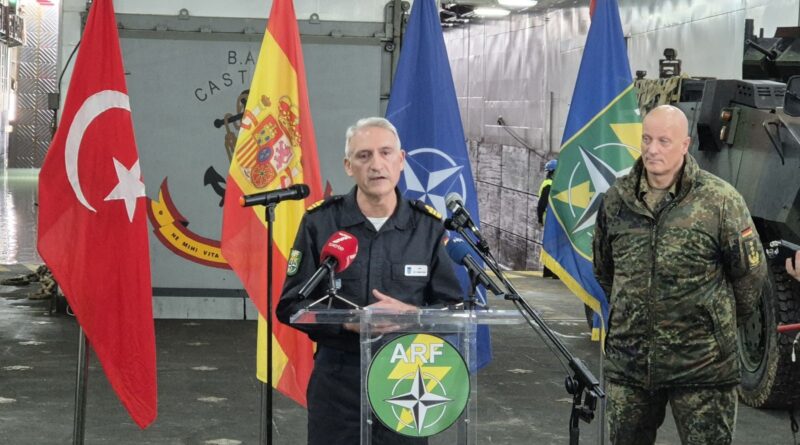 La Base Naval de Rota acoge la presentación del Steadfast Dart 26 de la OTAN