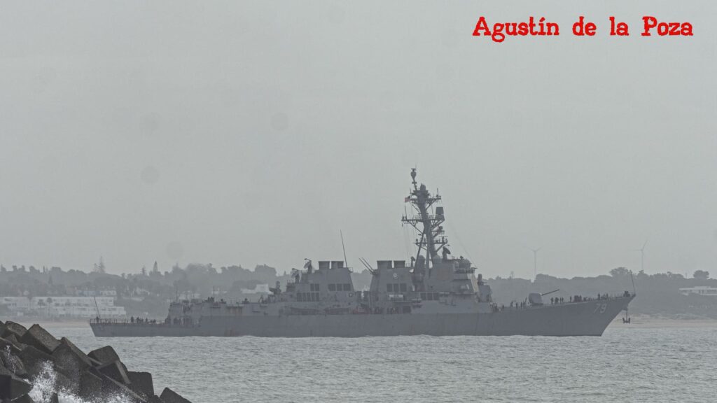 USS Oscar Austin DDG 79 zarpa de la Base Naval de Rota para una nueva singladura