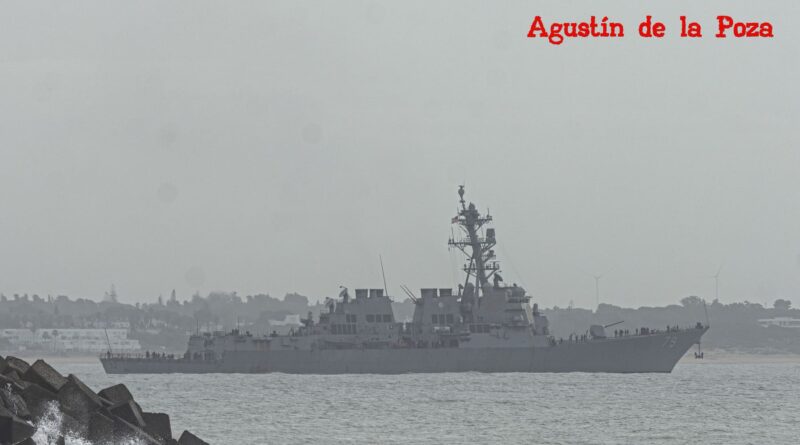 USS Oscar Austin DDG 79 zarpa de la Base Naval de Rota para una nueva singladura