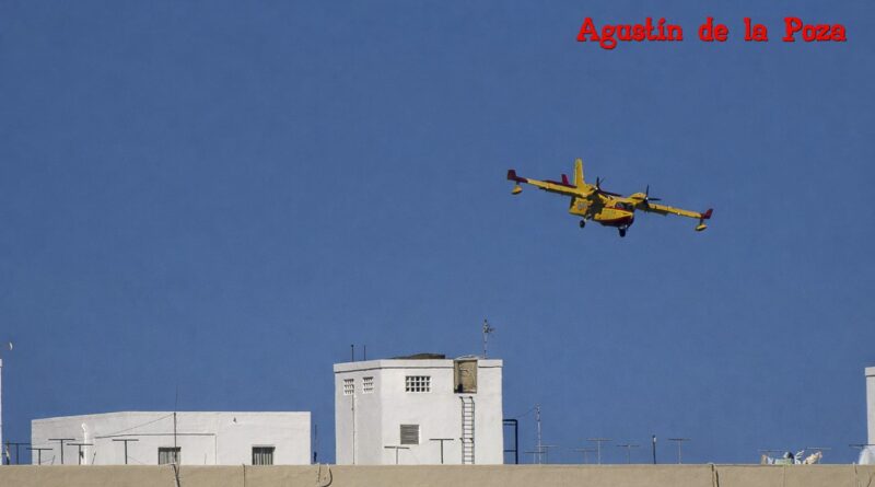 La Base Naval recibe hidroaviones contra incendios forestales del 43 Grupo