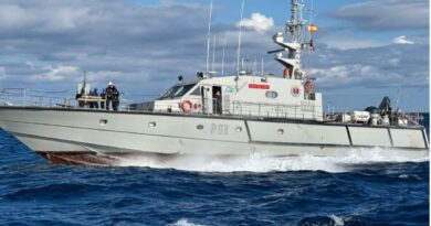 La Armada mantiene al Isla de León P-83 en el mar de Alborán