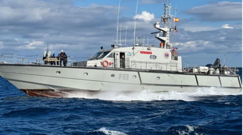 La Armada mantiene al Isla de León P-83 en el mar de Alborán