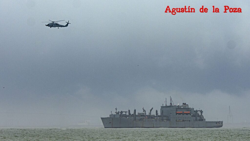 El USNS William McLean inicia despliegue europeo desde la Base Naval de Rota