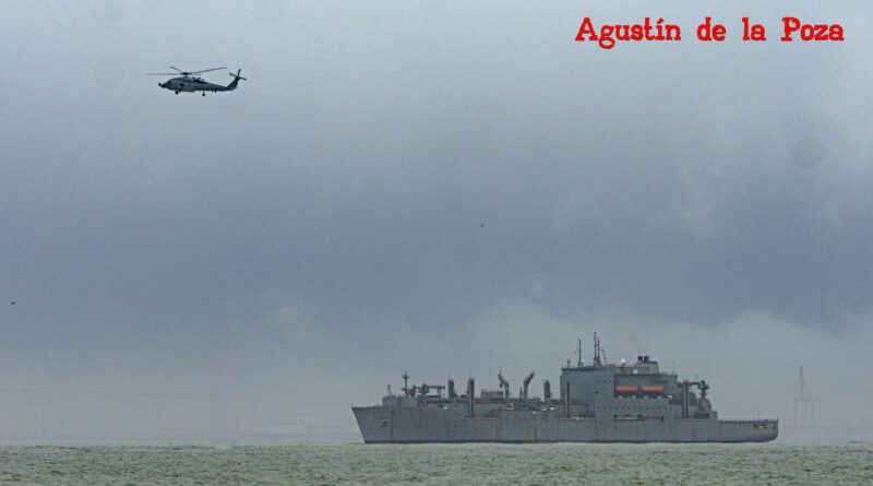 El USNS William McLean inicia despliegue europeo desde la Base Naval de Rota