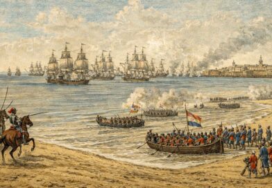 Desembarco de Rota 1702 y el ataque anglo holandés a la Bahía de Cádiz Recreación del desembarco de tropas inglesas y holandesas en la playa del Chorrillo de Rota en 1702