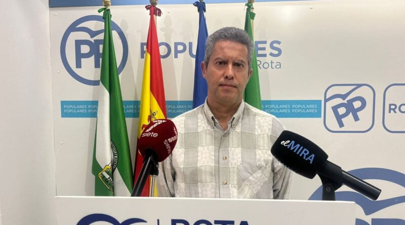 Daniel Cros, concejal del Partido Popular de Rota