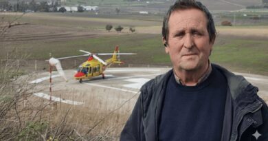El Agusta A109S Grand del 061 opera desde el helipuerto del Hospital de Jerez