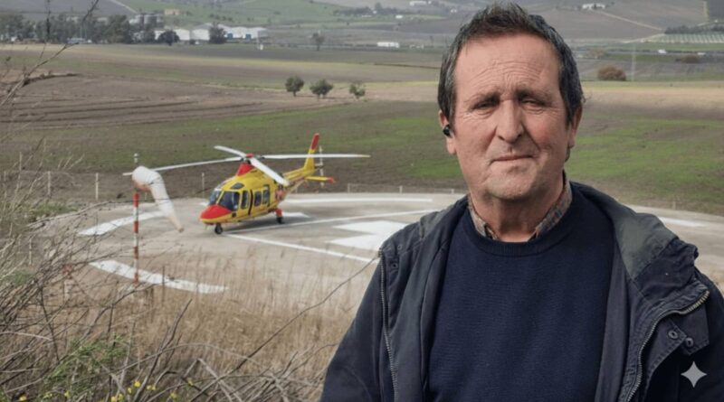 El Agusta A109S Grand del 061 opera desde el helipuerto del Hospital de Jerez