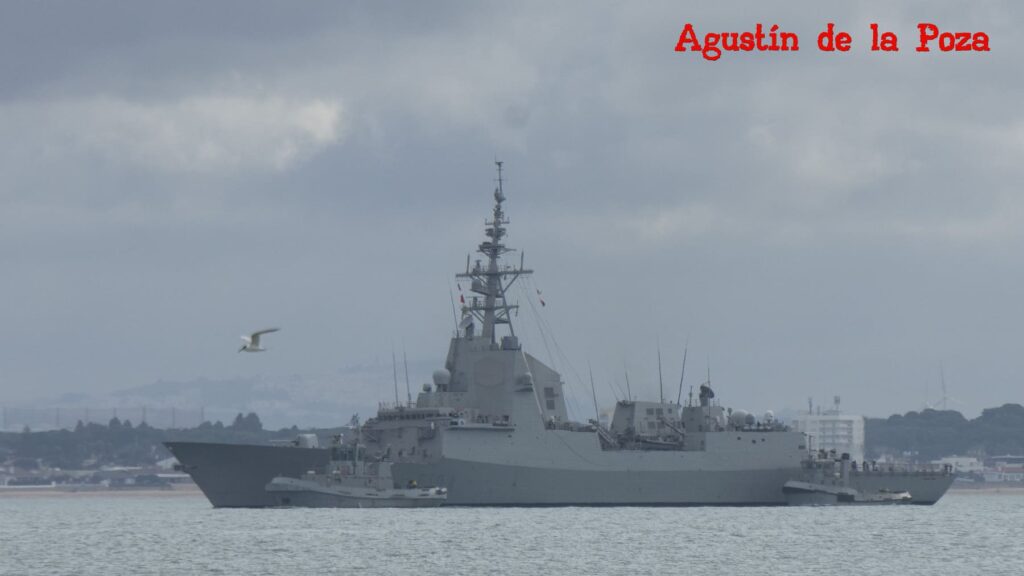 La Armada despliega la F-104 Méndez Núñez en el Eagle Eye 26 01 desde Rota