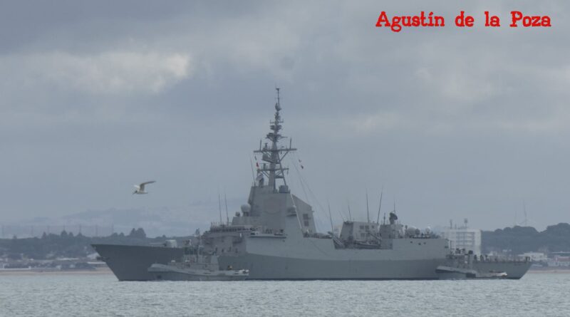 La Armada despliega la F-104 Méndez Núñez en el Eagle Eye 26 01 desde Rota