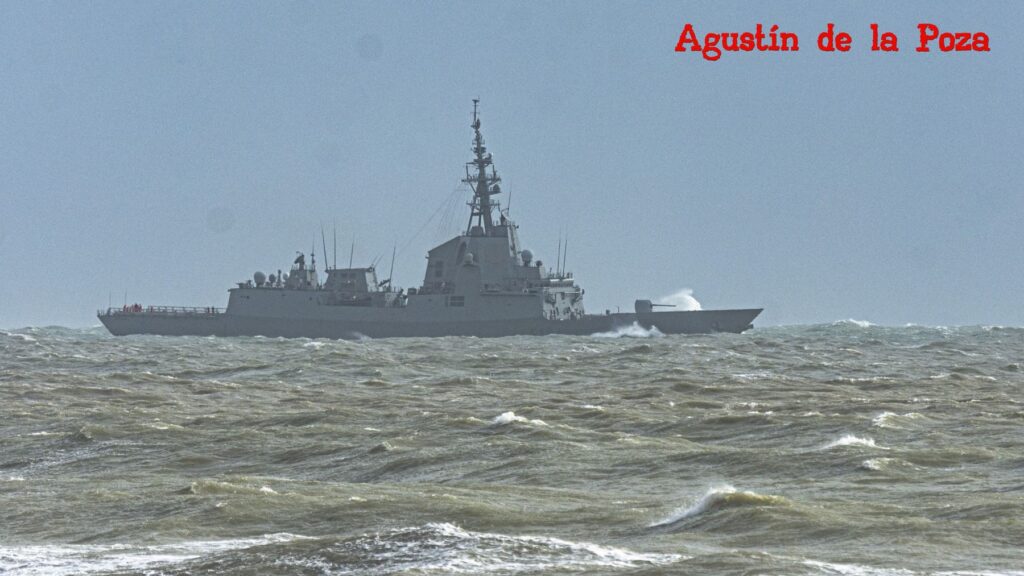La Armada concluye Eagle Eye26 con la fragata Méndez Núñez rumbo norte desde Rota