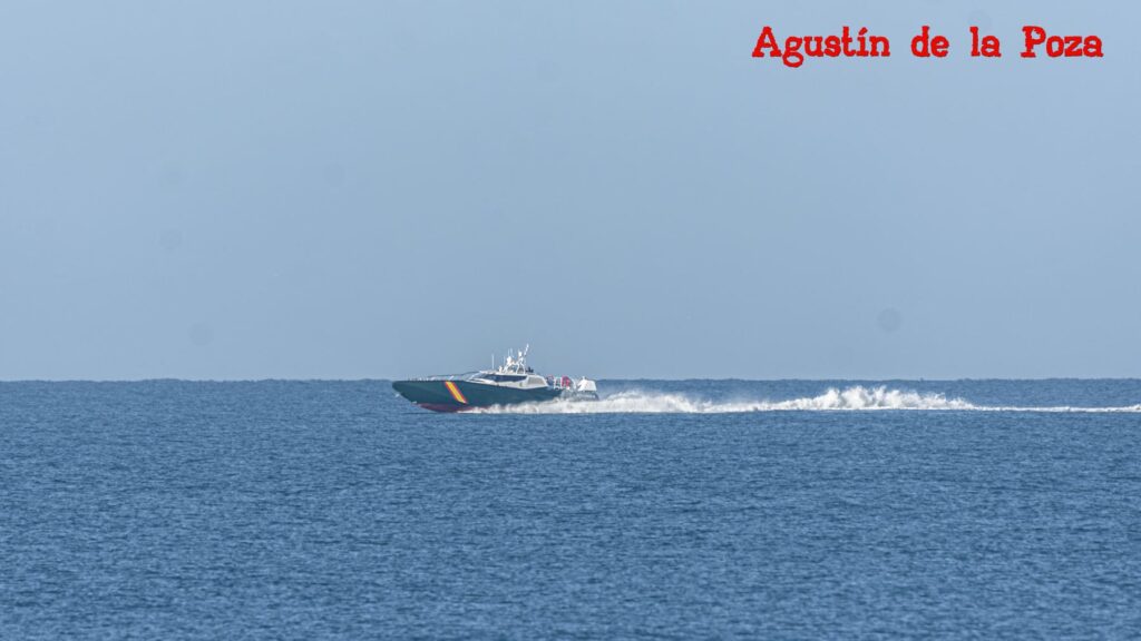 Control marítimo y apoyo operativo desde la patrullera Río Corneja en aguas de Cádiz
