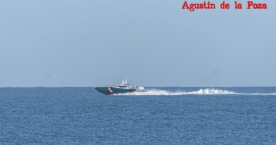 Control marítimo y apoyo operativo desde la patrullera Río Corneja en aguas de Cádiz