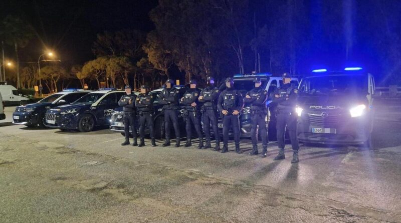Policía Nacional en Rota