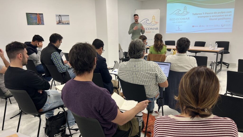 Taller sobre pesca de pulpo celebrado en Rota