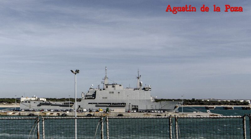 La Armada prepara el Galicia L-51 para el Jueves Santo