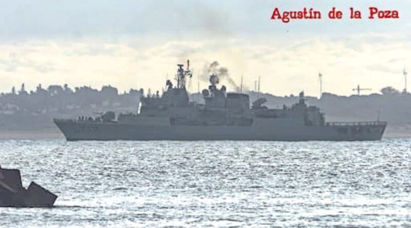 La fragata portuguesa NRP Álvares Cabral F-331 realiza escala técnica en la Base Naval de Rota
